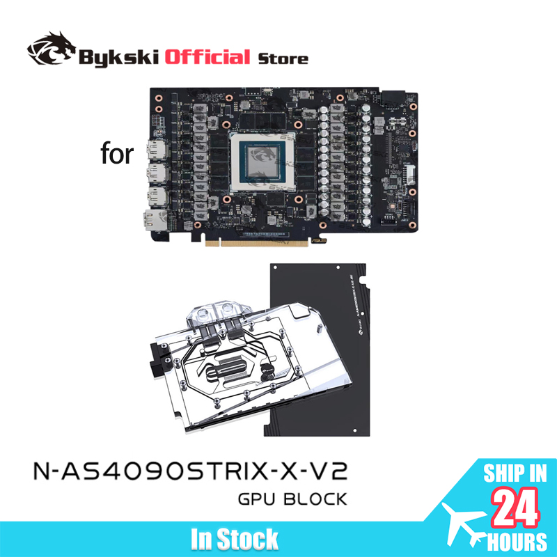 Rtx 4090 Water Block - Bloco de GPU Bykski para ASUS