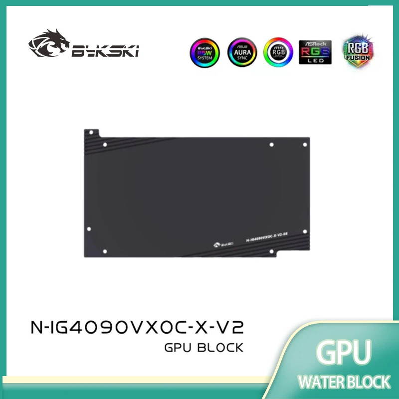 Rtx 4090 Water Block - Bloco de água Bykski para a