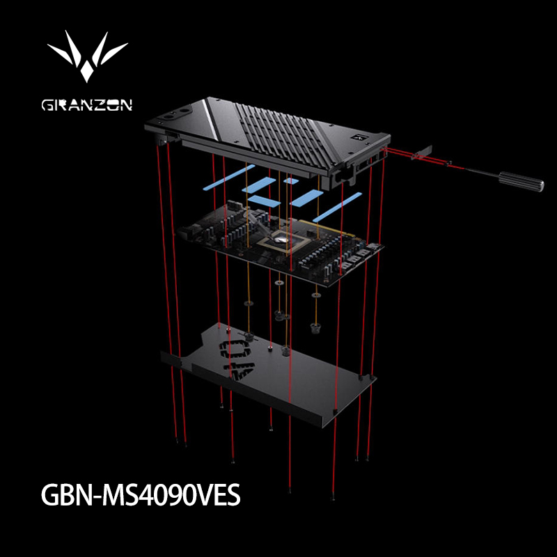 Granzon GPU Bloco de água para - Rtx 4090 Water Block avaliação e preço