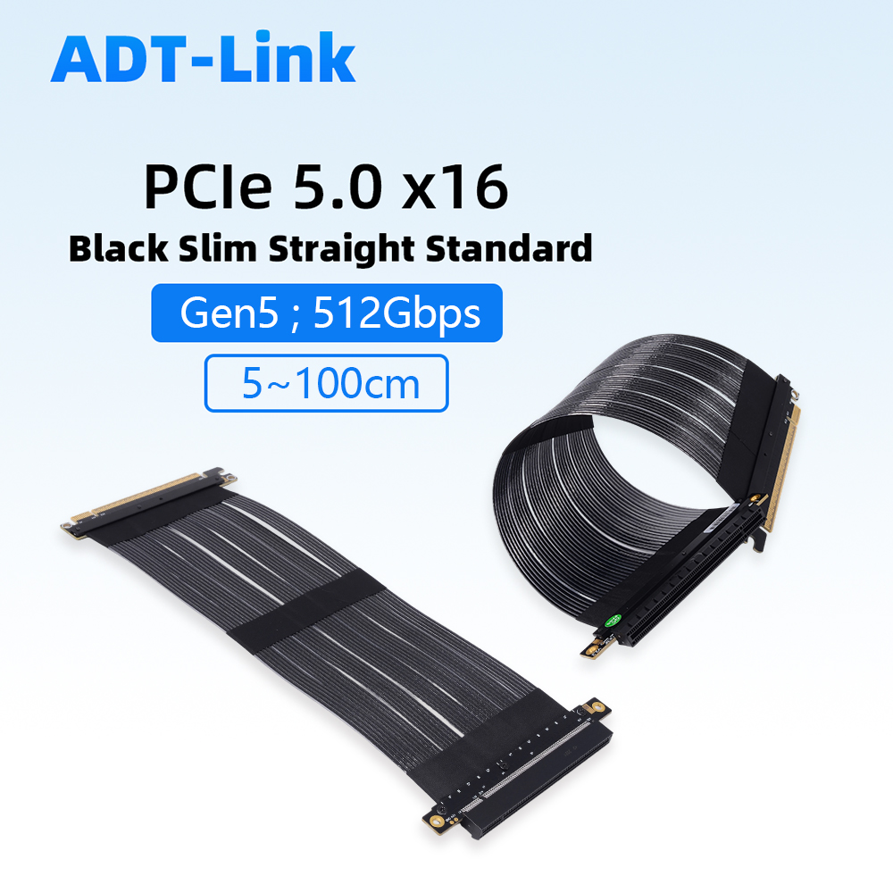 Cabo Extensor ADT-Link PCIe 5. - Pcie 5.0 Gpu Riser Cable avaliação e preço