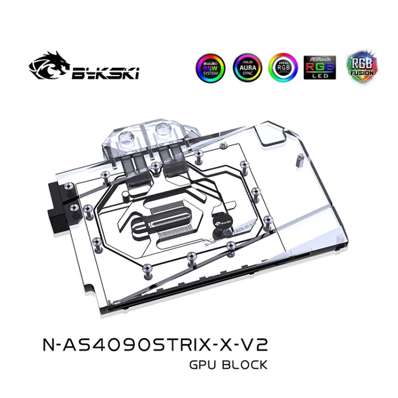 Bloco de GPU Bykski para Placa - Rtx 4090 Water Block avaliação e preço